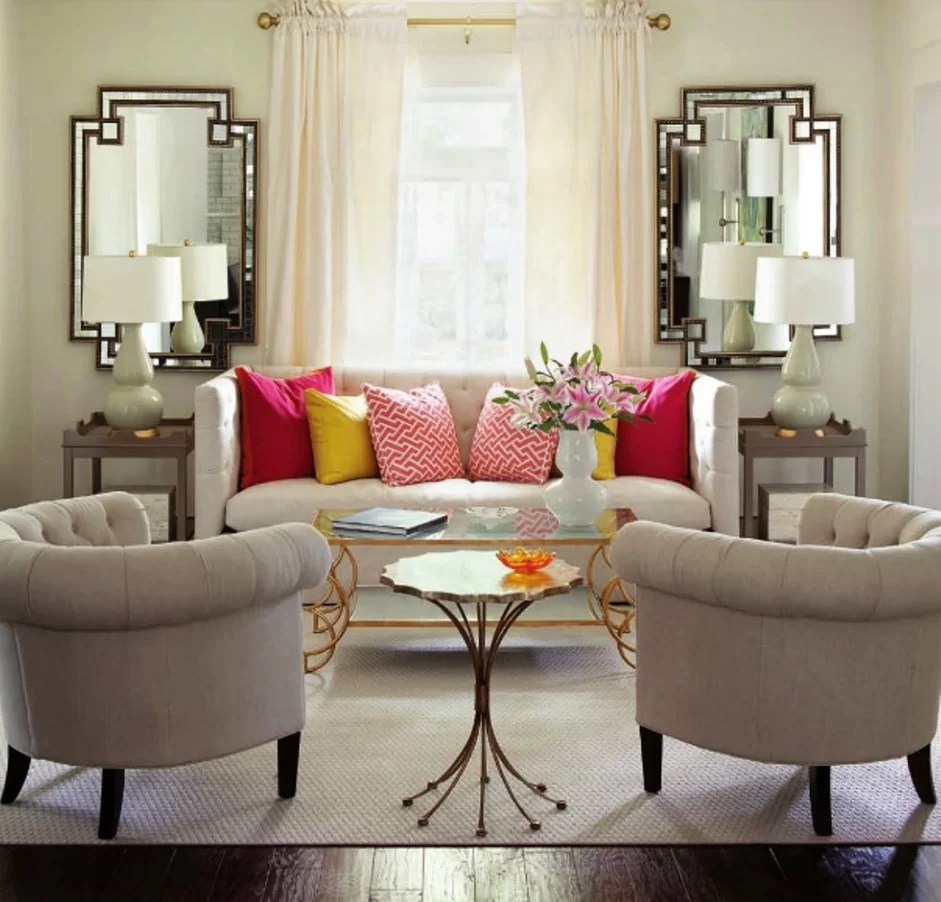 How to decorate small sitting room