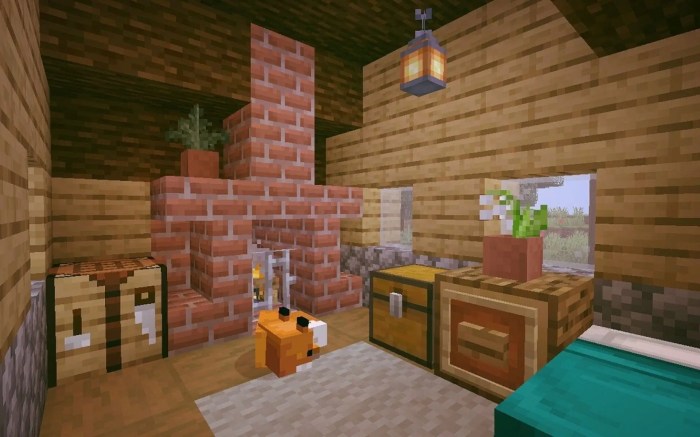 A command to make a decoration house minecraft