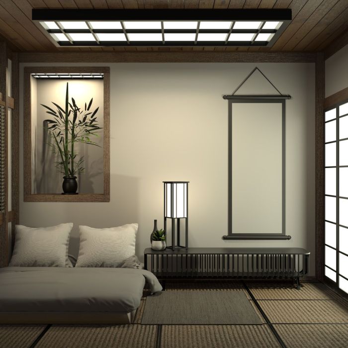 How to decorate japanese style room