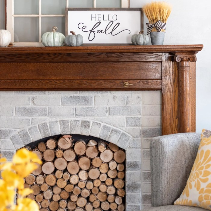 How to decorate living room with fireplace