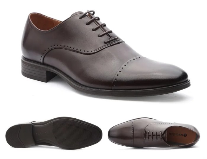 Ventilated mens dress shoes