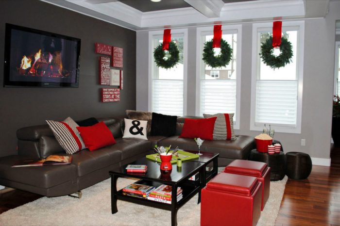 How to decorate your inside windows for christmas