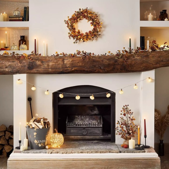 How to decorate living room with fireplace