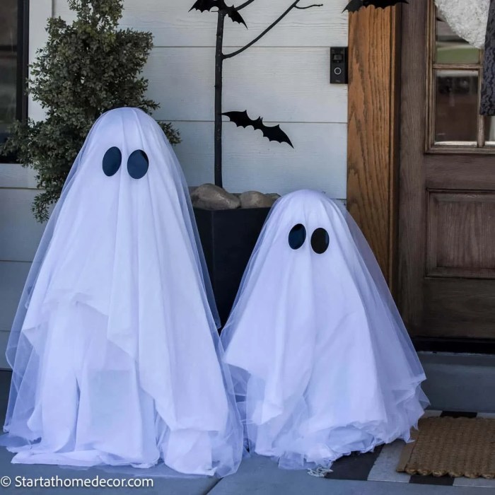 How to make a ghost decoration