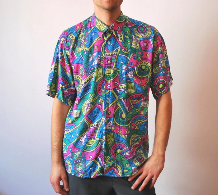 Neon dress shirts for men