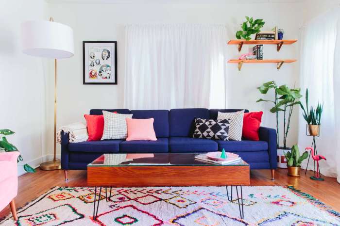 How to decorate a simple living room